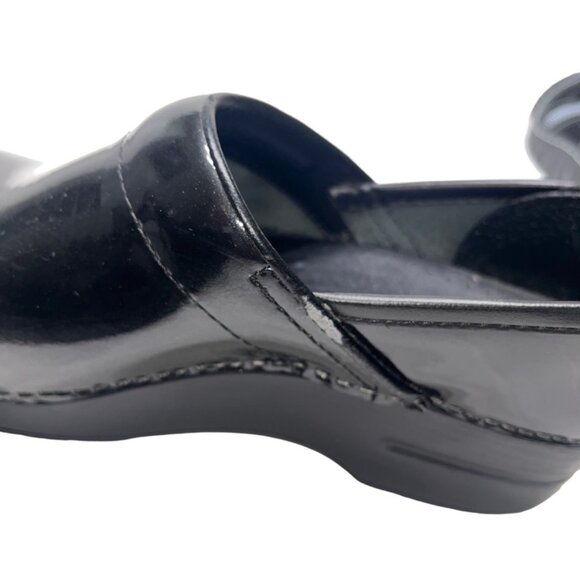 Dansko Women's Metallic Gray Slip On Clog Mules Nursing Shoe Size 37 US Size 6.5 - Picture 8 of 8